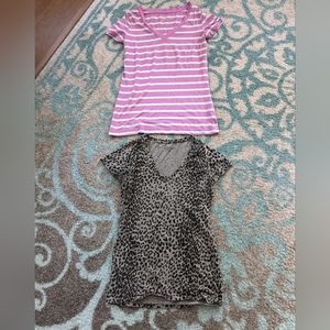 Lot of 2 Tees Merona XS Mossimo Supply Co.  S